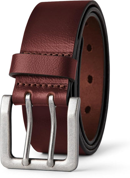 Amazon Essentials AE - Accessories Men's Double Prong Leather Belt
