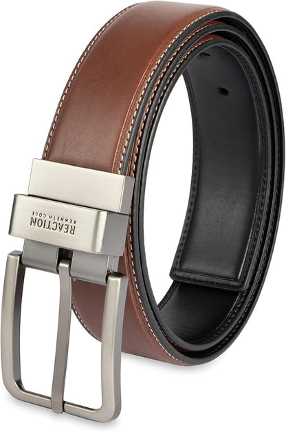 Kenneth Cole REACTION Men's 2-in-1 Reversible Dress Belt