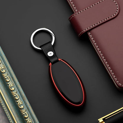 Compatible with Nissan Key Fob Cover Altima Maxima Rogue Armada Pathfinder Compatible with Infiniti Key Fob Cover Red TPU Protector Car Key Chain Holder Case Accessories