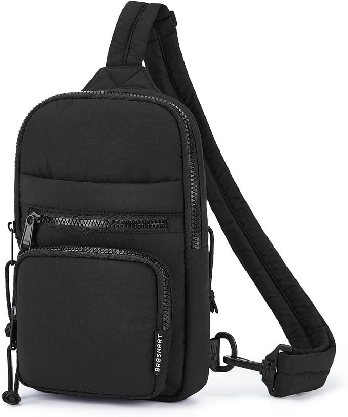 BAGSMART Crossbody Sling Bags for Women, Small Crossbody Purse Fanny Packs with Adjustable Strap, Sling Backpck for travel