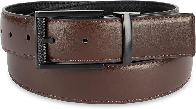 Kenneth Cole REACTION Men's 2-in-1 Reversible Dress Belt