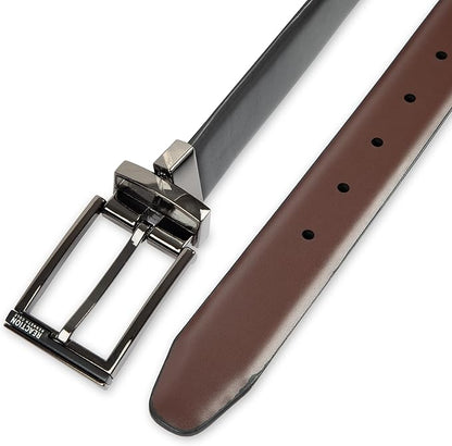 Kenneth Cole REACTION Men's 2-in-1 Reversible Dress Belt