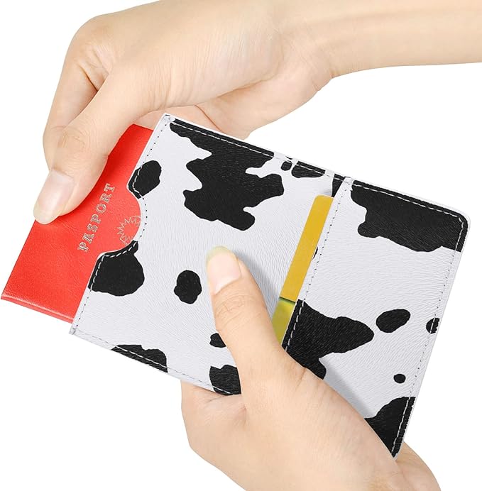 XEYOU Passport Holder Cover - Ultra Slim Premium Vegan Leather Travel Wallet Case Cover