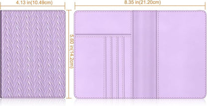 FINTIE Passport Holder, Slim Travel Wallet RFID Blocking Card Case Cover Passport Cover Protector Essentials with Credit Card Slots for Women/Men | Slim, RFID Blocking, Card Case Cover, Essentials, Credit Card Slots