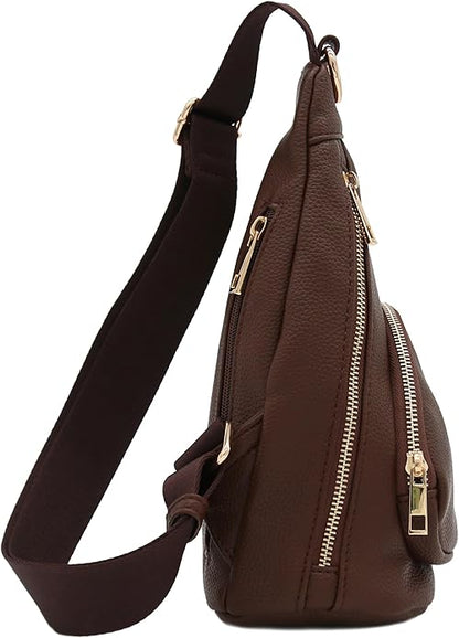 FashionPuzzle Compact Triangle Sling Bag | Compact