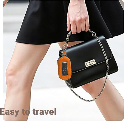 Yuoyar Premium Leather Key Fob Case - Universal Car Key Holder