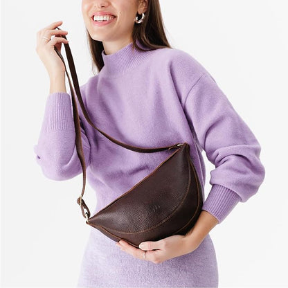 Portland Leather Goods Koala Sling Bag – Leather Sling with Adjustable Strap – Handmade from the Finest Full-Grain Hides