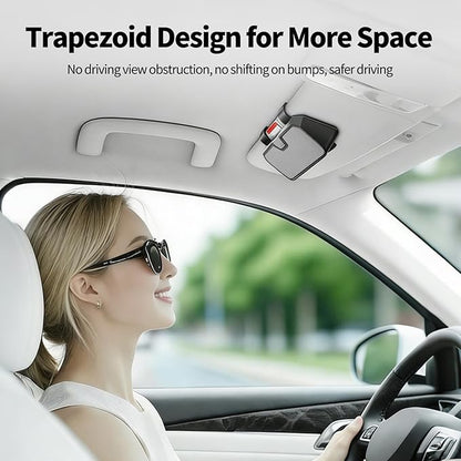 Sunglasses Holder for Car Visor Leather Eyeglasses Organizer Case for BMW X3 X5 X7 X1 3 4 2 5 Series Accessories