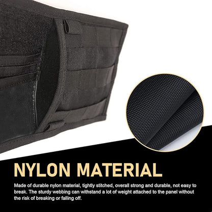 Visor Panel Organizer, Vehicle Visor Storage Holder Pouch with Velcro Strap for Pen Card Sunglass, Sunshade Accessories for Car SUV MPV (Black)