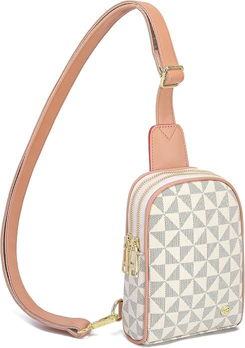 INICAT Small Sling Bag for Women Everyday & Travel Crossbody Bags Lightweight Cross Body Purses Vegan Leather