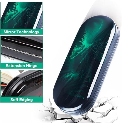 Vemiss Hard Shell Eyeglass Cases, Lightweight Portable Glasses Case for Women Men