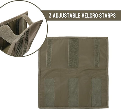 EXCELLENT ELITE SPANKER Tactical Visor Panel Organizer for Pickup F150 Large Molle Vehicle Sun Visor Holder Car Sunshade Storage Pouch
