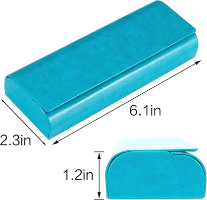 Vemiss Hard Shell Eyeglass Cases, Lightweight Portable Glasses Case for Women Men