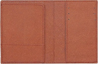 Dragonfly Passport Holder for Travel Vintage Art Green PU Leather Passport Cover Wallet Cute Passport Card Holder for Women and Men