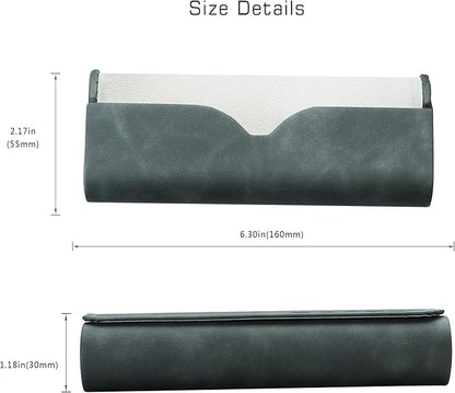 VisionGlobal Hard Shell Eyeglass Case for Eyeglasses and Sunglasses for Men/Women and Kids