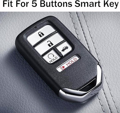 2Pcs Coolbestda Rubber Key Fob Cover Glove Keyless Entry Case Protector for 2018 2019 2020 2021 Honda Accord Civic CR-V CRV Pilot EX EX-L Touring Premium