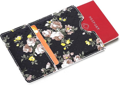 XEYOU Passport Holder Cover - Ultra Slim Premium Synthetic Leather Travel Wallet Case Cover
