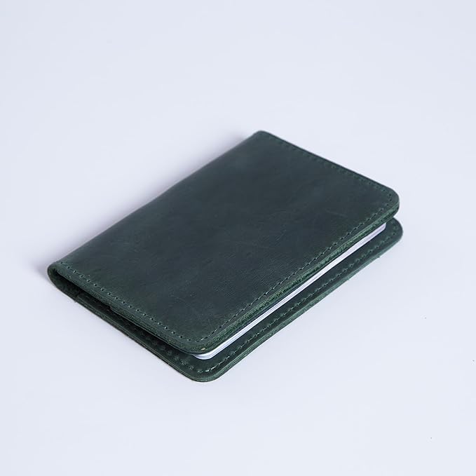 INCARNE US Leather Passport Holder for Travel - Passport Case - Passport Wallet for Men - Passport Cover for Women Sleeve Protector - Travel Essentials Vacation Luggage Travel Gifts - Vintage Green