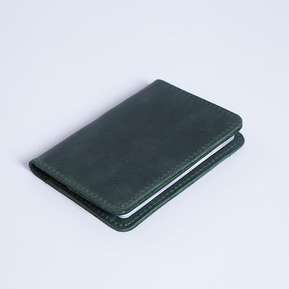 INCARNE US Leather Passport Holder for Travel - Passport Case - Passport Wallet for Men - Passport Cover for Women Sleeve Protector - Travel Essentials Vacation Luggage Travel Gifts - Vintage Green