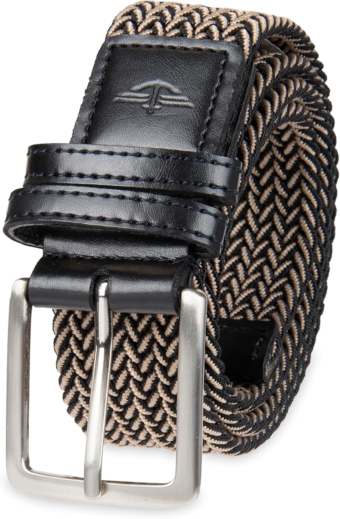Dockers Men's 1 3/8 in. Stretch Fabric Braided Belt