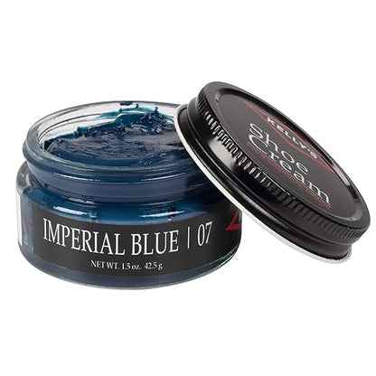 Kelly's Imperial Blue Shoe Polish 1.5 oz - Professional Leather Shoe Cream