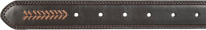 Nautica Men's Dress Leather Belt for Suits and Pants | Classic | Business | Fashion | Adjustable | Metal Buckle