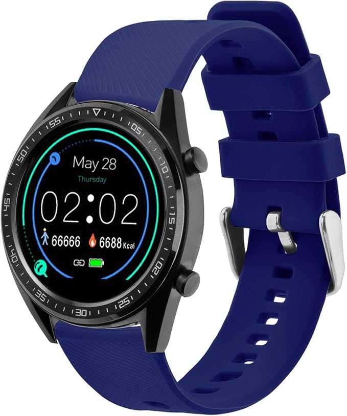 BISONSTRAP Watch Strap 18mm 19mm 20mm 21mm 22mm, Quick Release Silicone Watch Bands for Men Women