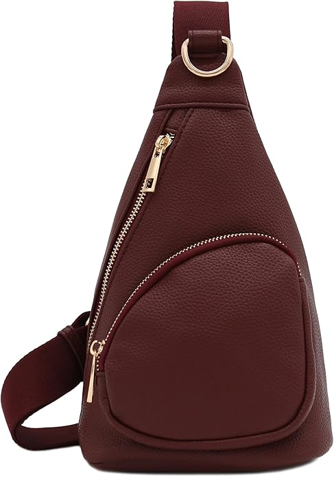 FashionPuzzle Compact Triangle Sling Bag | Compact