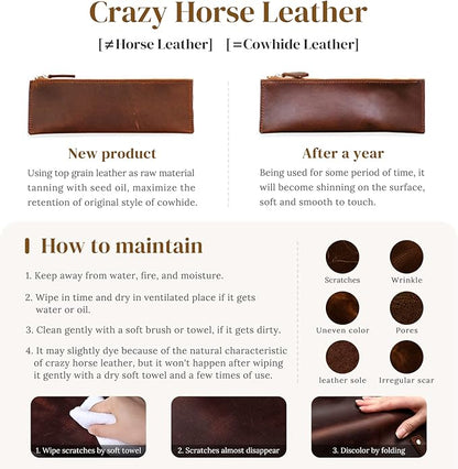 S-ZONE Sling Bag for Women Men Genuine Leather Vintage Crossbody Chest Bags Backpack Daypack Outdoor Travel