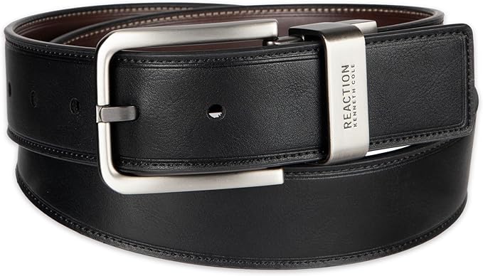 Kenneth Cole REACTION Men's 2-in-1 Reversible Dress Belt