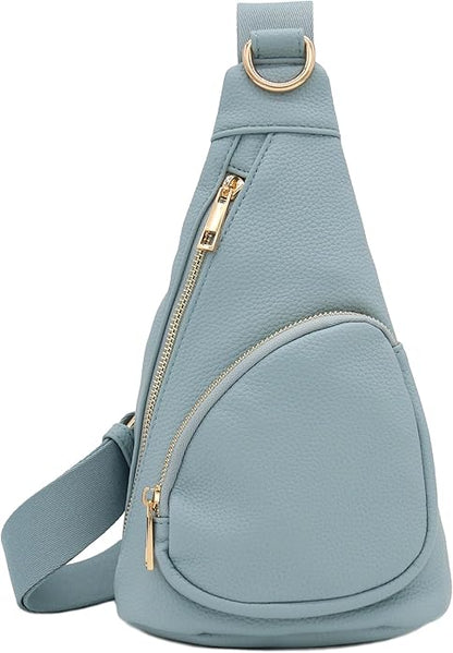 FashionPuzzle Compact Triangle Sling Bag | Compact