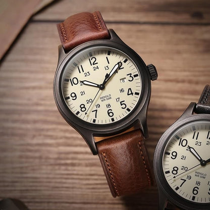 Getalia Italian leather Watch Band Tuscany Natural Vegetable-Tanned Full Grain Leather,14mm 16mm 18mm 19mm 20mm 21mm 22mm Quick Release Replacement Watch Straps for Men and Women Thick and Soft