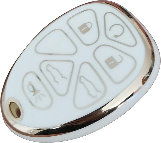 for Chevrolet Key Fob Cover Fit for Chevy Suburban Tahoe Traverse Buick Enclave Cadillac Escalade GMC Yukon
