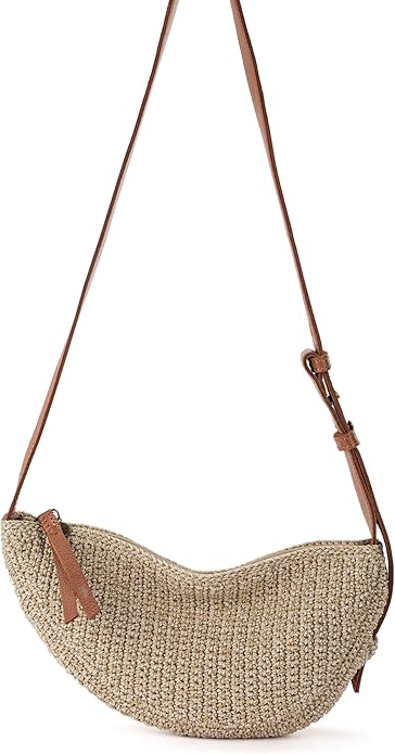 The Sak Tess Sling Purse - Small Woman's Crossbody Bag For Everyday & Travel - Handbag With Zipper Closure & Adjustable Strap