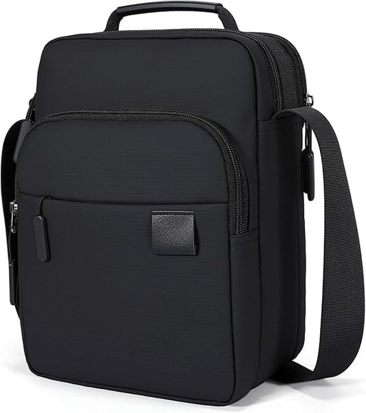 Messenger Bag for Men Sling Bag Anti Theft Crossbody Shoulder Bag Large Capacity Business Satchel for Travel Work