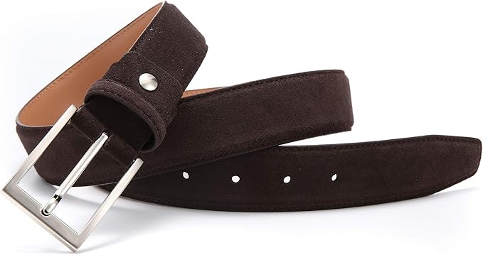 Men's Suede Leather Belt