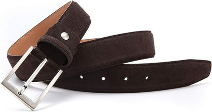 Men's Suede Leather Belt