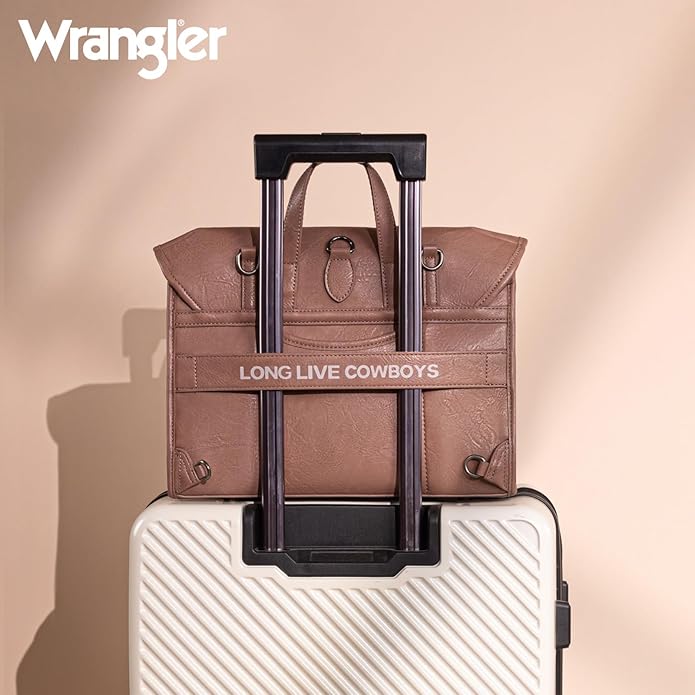 Wrangler Laptop Bag for Women Messenger Bag Briefcase Computer Backpack Convertible Satchel Bag