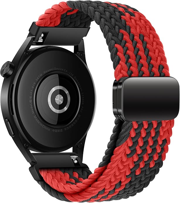 Mazoft Braided Sport Band Compatible with Samsung Galaxy Watch Band 7/FE/6/5/4/3 & Watch 5 Pro & 6/4 Classic &Gear S3/S2, 20mm & 22mm watch band for Samsung Watch 47mm 46mm 45mm 44mm 40mm 43/42/41mm