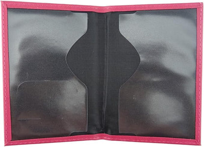 Honbay 2PCS Artificial Leather Passport Holder Cover Passport Case for Men and Women