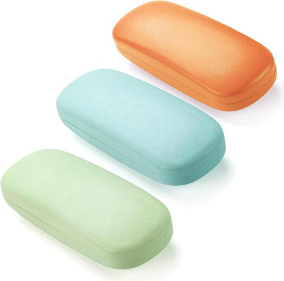 Marvolia Glasses Case Hard Shell - PU Leather Eyeglass Cases Eyeglasses Case for Sunglasses Eye Glasses Cases