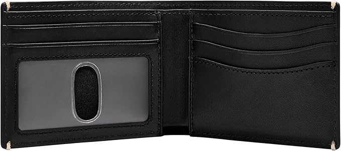 Fossil Men's Leather Slim Minimalist Bifold Front Pocket Wallet for Men