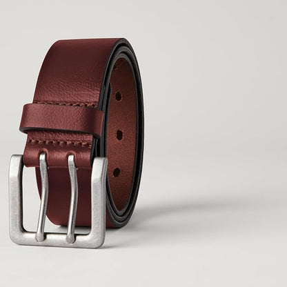 Amazon Essentials AE - Accessories Men's Double Prong Leather Belt