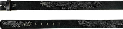 Gelante Genuine Full Grain Leather Belt Strap without Belt Buckle