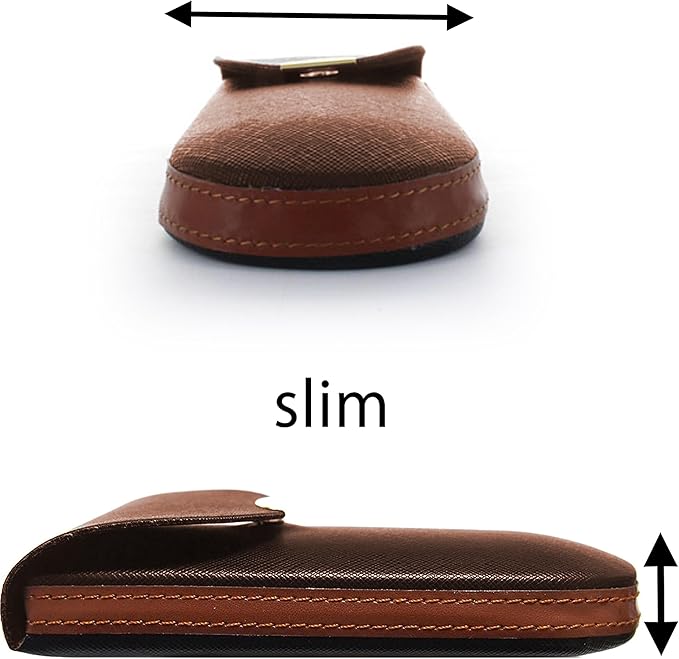 [Amazon.co.jp Limited] Glasses Case, Semi-Hard, Vertical, Compact, Thin, Monocoque, Slim, Portable, Convenient