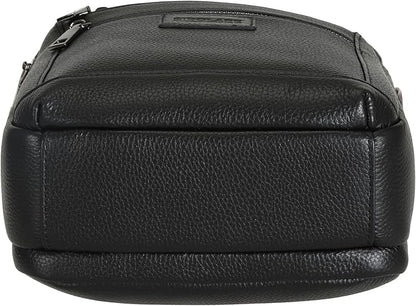 Polare Italian Full Grain Leather Messenger Bag Vintage Chest Shoulder Crossbody Bag Casual Sling Business Handbag for Men