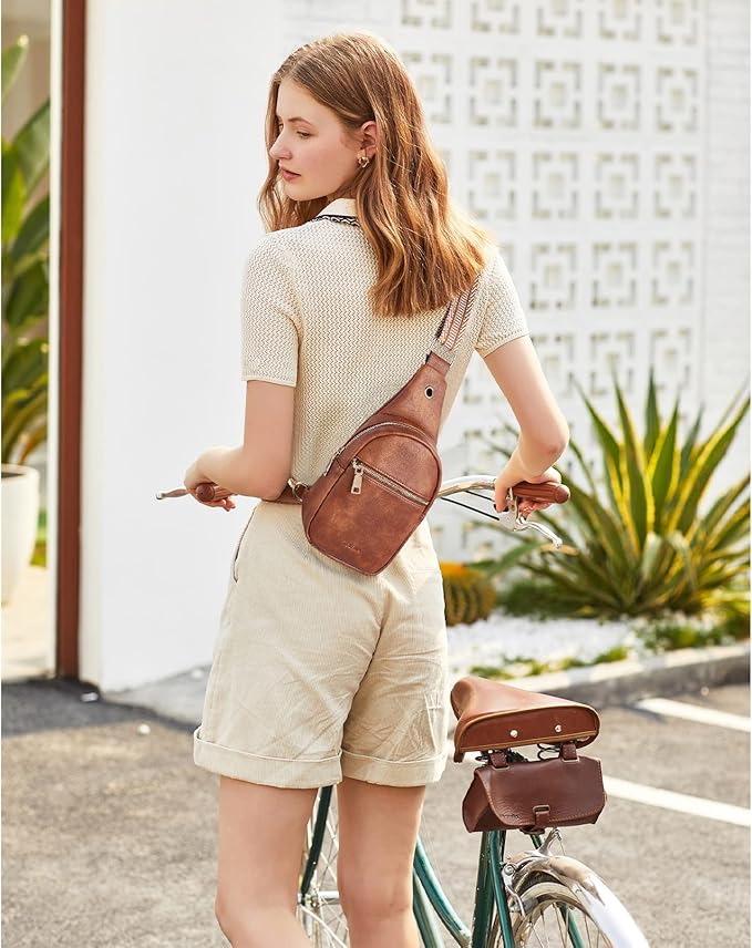 Telena Crossbody Bags for Women Leather Cross Body Sling Bag for Woman Travel