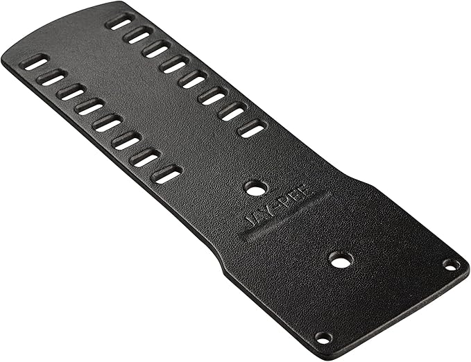 Jay-Pee Police Badge Holder - Black Leather, Eight Bars