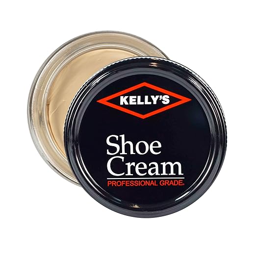 Kelly's Bone Shoe Polish 1.5 oz - Professional Leather Shoe Cream