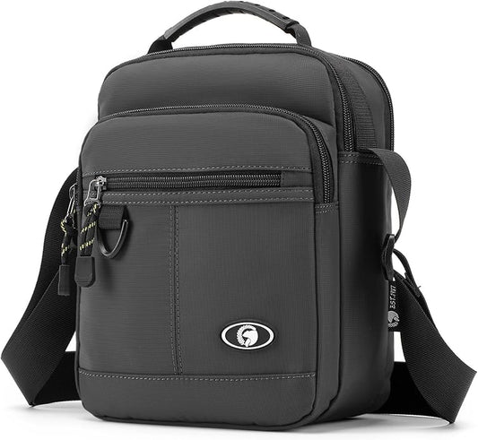 Messenger Bag for Men Shoulder Bag Mens Handbag Crossbody Bag Sling Bags for 9,7 inch IPad Business Work Travel Weekend